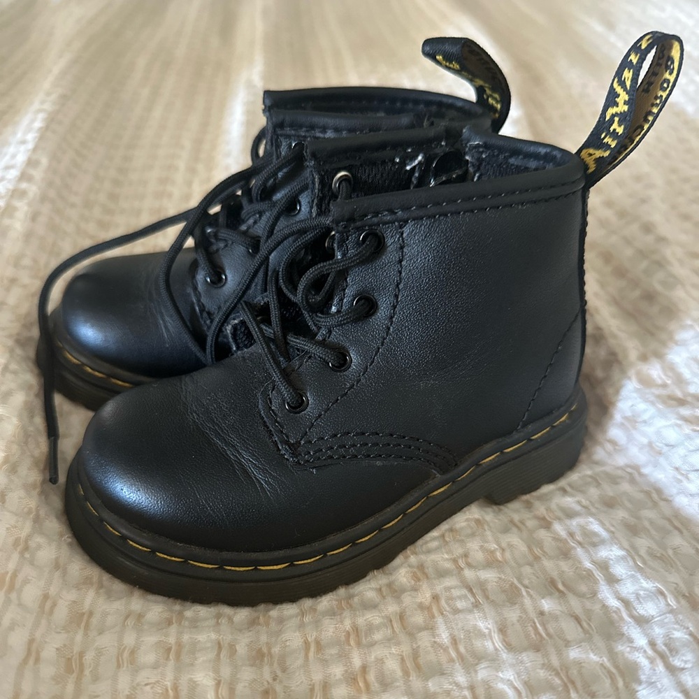 Dr. Martens Toddler Black Boots size 6c